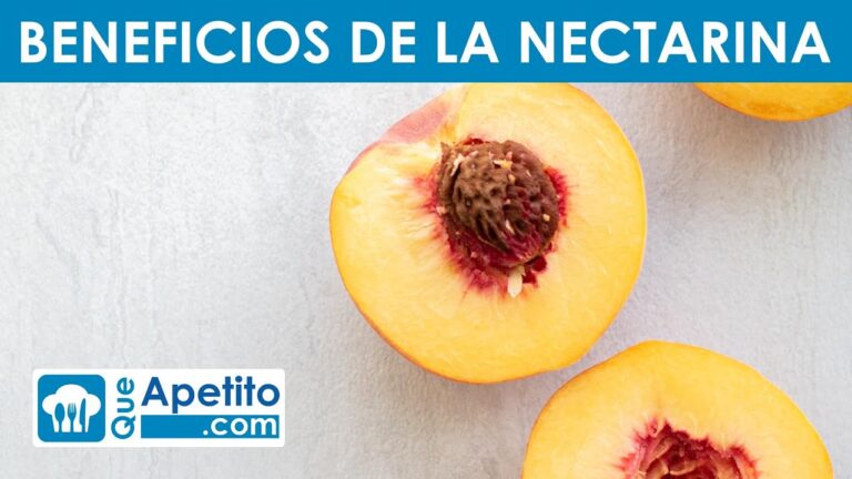 Descubre el increíble beneficio de la nectarina para tu salud